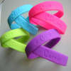Kids GLOW IN THE DARK rubber armbands with message and lovely fragrance!!